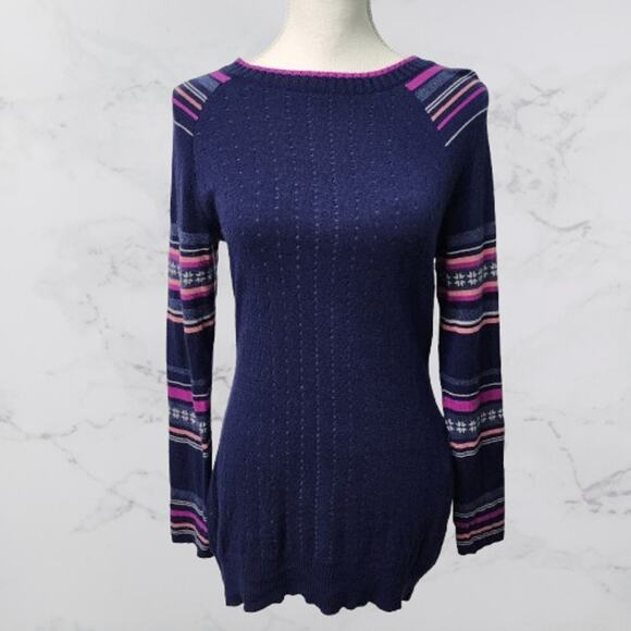 Krimson Klover Mover-Maker Crew Neck Tunic Sweater Small - Picture 1 of 7